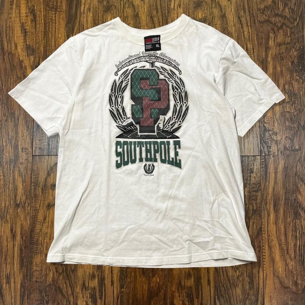 Southpole Men's White T-shirt